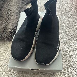 Balenciaga Black Sock Speed Trainers